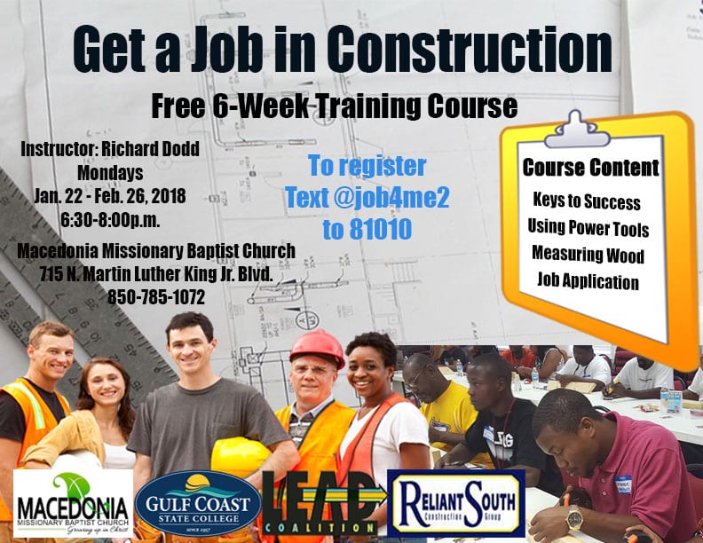 Free Construction Training Course ReliantSouth Construction Group